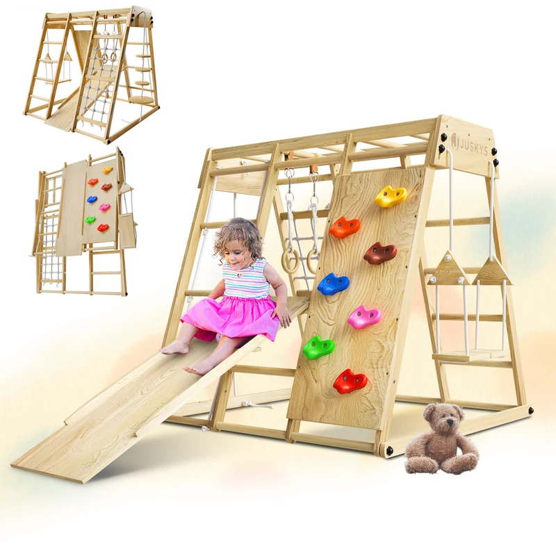 Structure d'escalade enfant d'intérieur – pliable