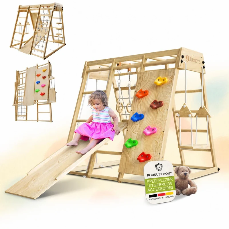 Structure d'escalade enfant d'intérieur – pliable