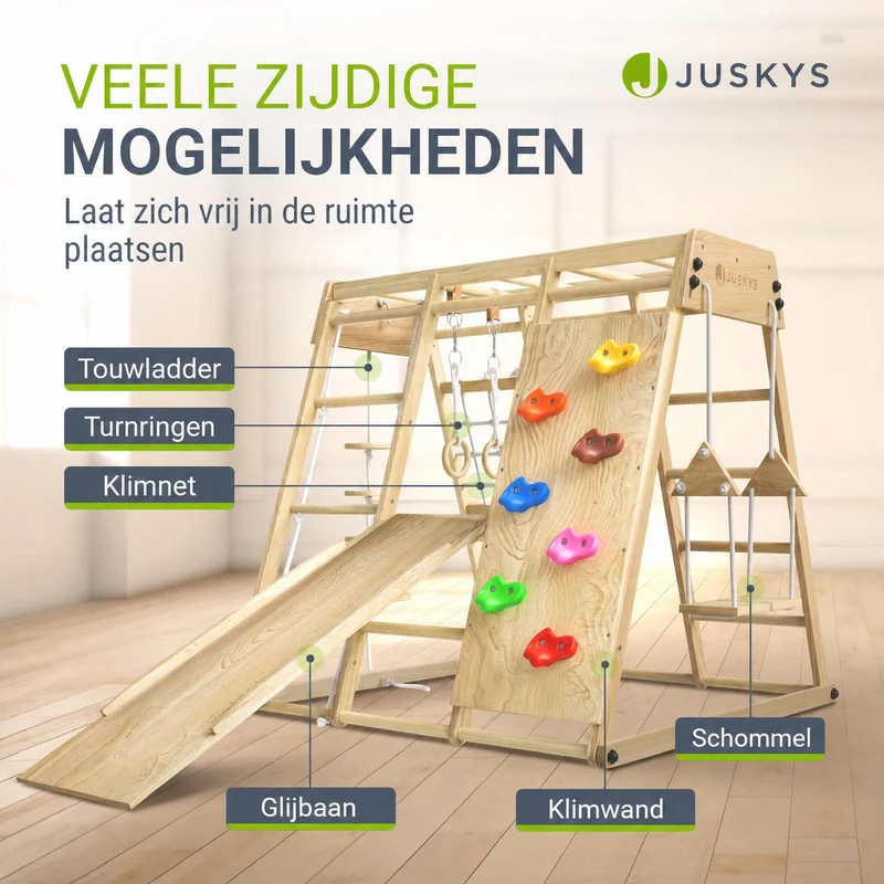 Structure d'escalade enfant d'intérieur – pliable