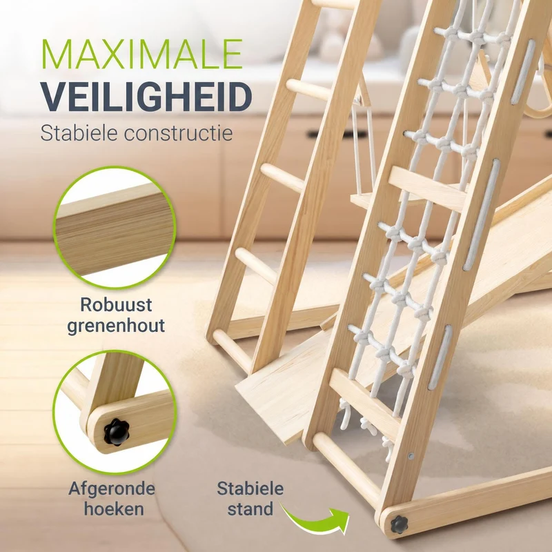 Structure d'escalade enfant d'intérieur – pliable