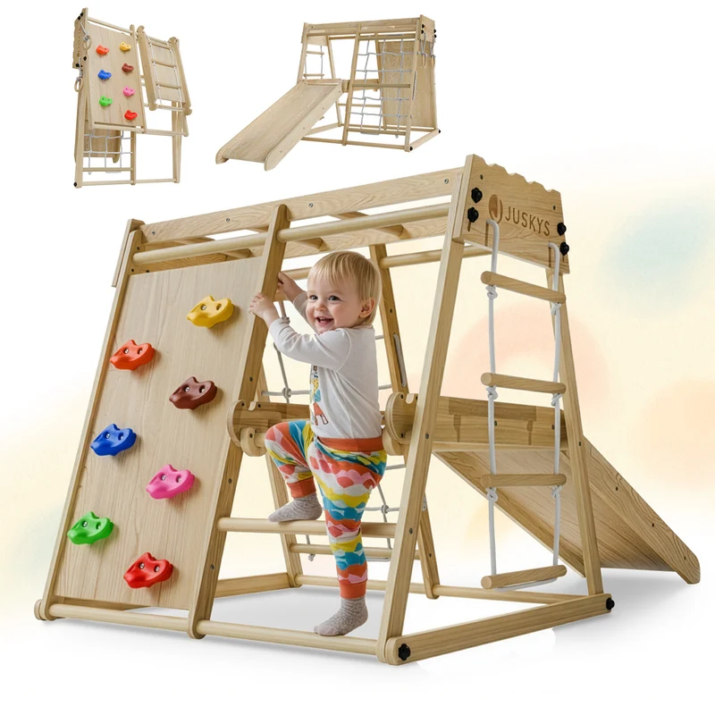 Structure d'escalade enfant d'intérieur – pliable
