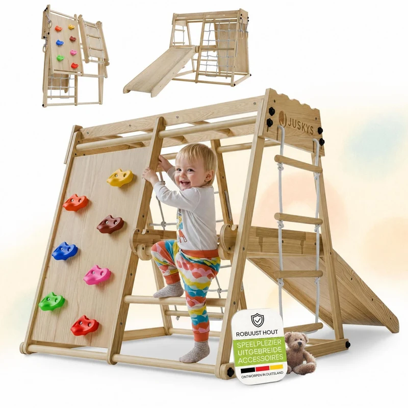 Structure d'escalade enfant d'intérieur – pliable