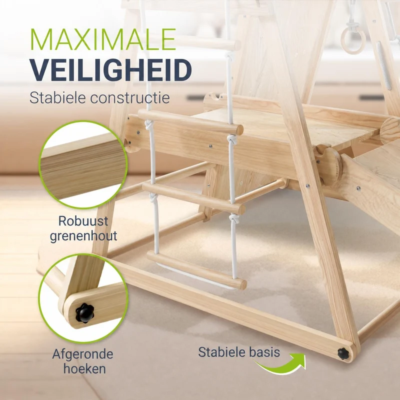Structure d'escalade enfant d'intérieur – pliable