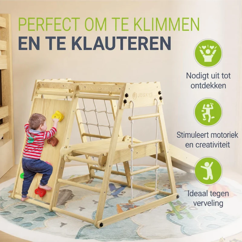 Structure d'escalade enfant d'intérieur – pliable