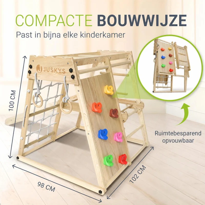 Structure d'escalade enfant d'intérieur – pliable