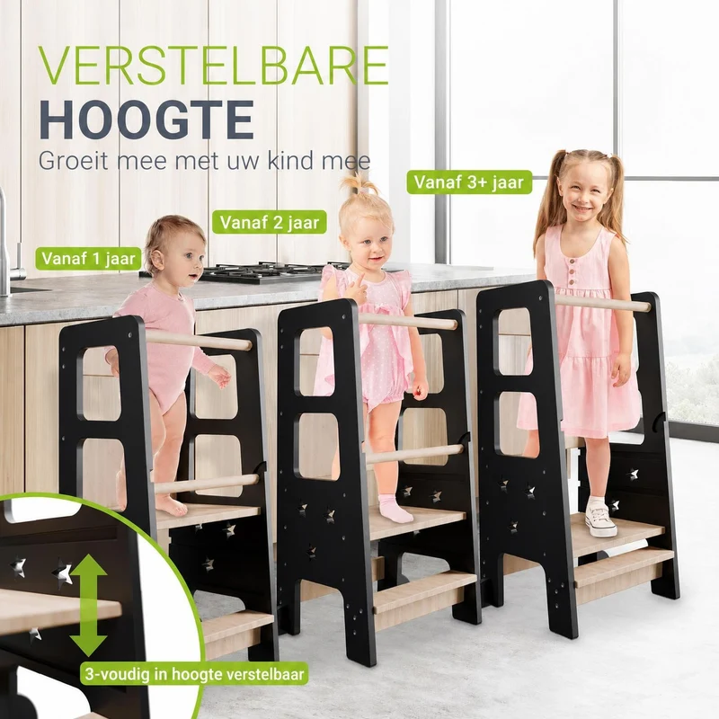 Tour d'apprentissage Henny – en bois, réglable