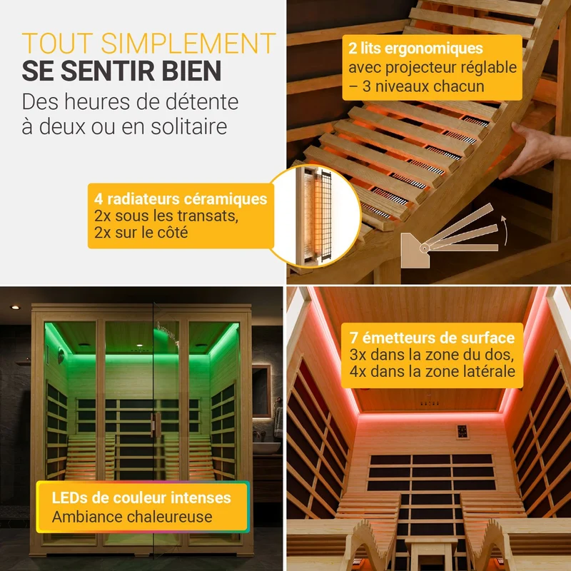 Sauna infrarouge Billund