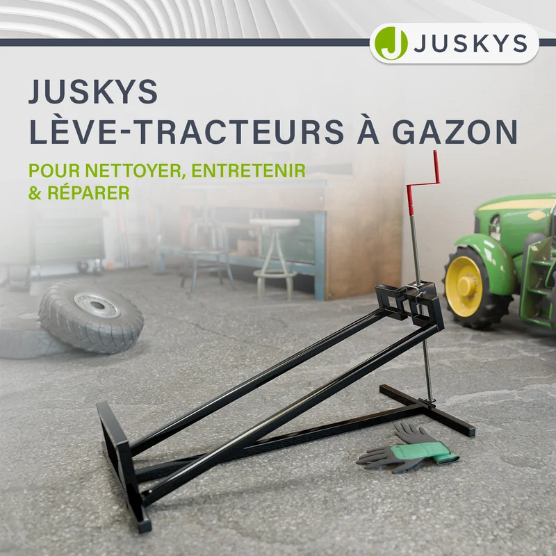 Cric pour tondeuse autoportée – jusqu'à 400 kg