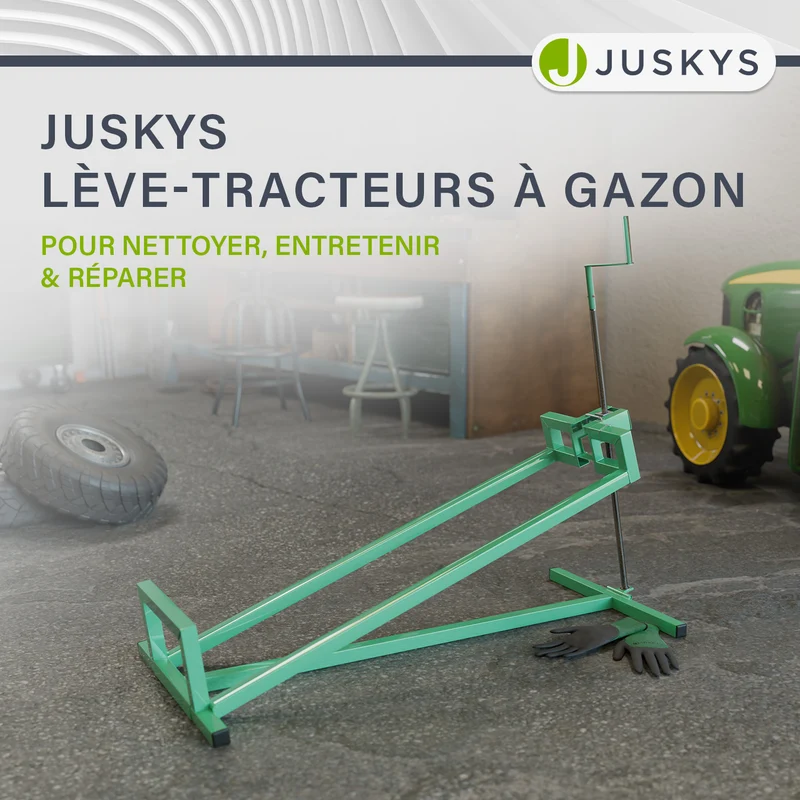 Cric pour tondeuse autoportée – jusqu'à 400 kg