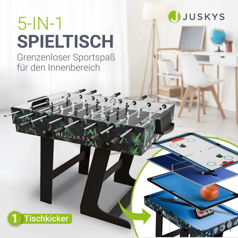 Table multi-jeux 5 en 1 Ballzauber