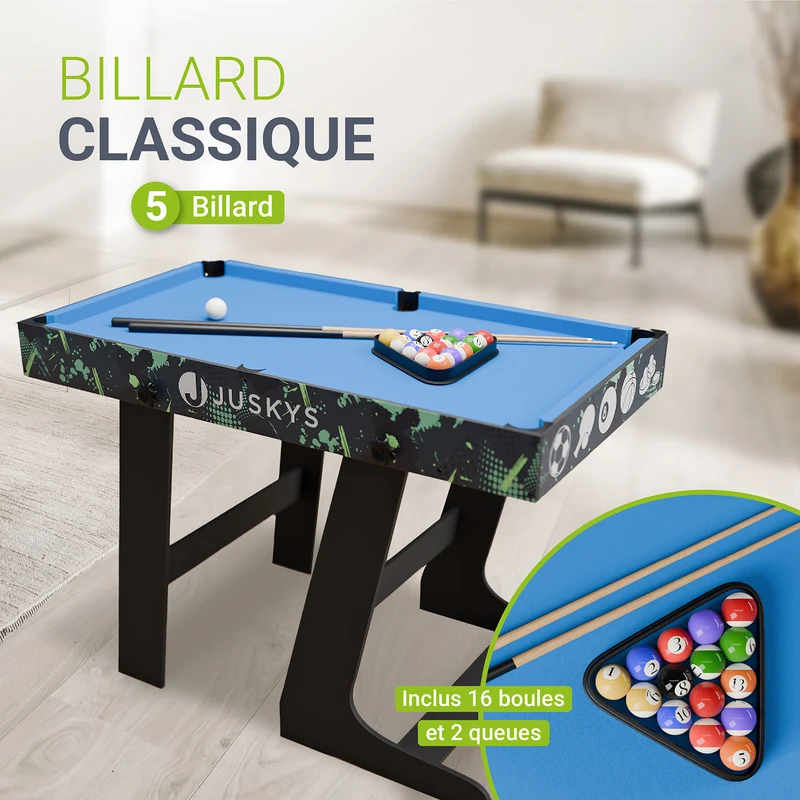 Table multi-jeux 5 en 1 Ballzauber