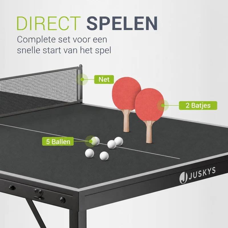 Mini table de ping-pong Flexi – 152 x 71 cm