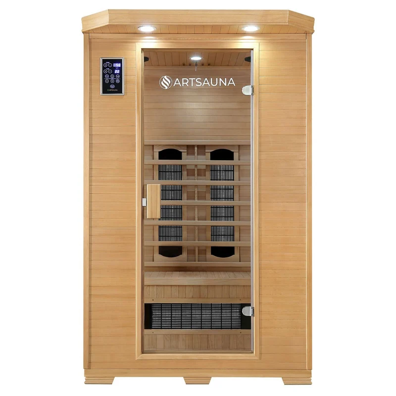 Sauna infrarouge Oslo avec radiateurs en céramique
