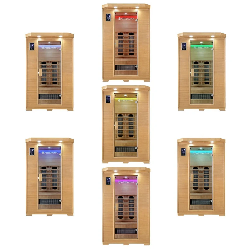 Sauna infrarouge Oslo avec radiateurs en céramique
