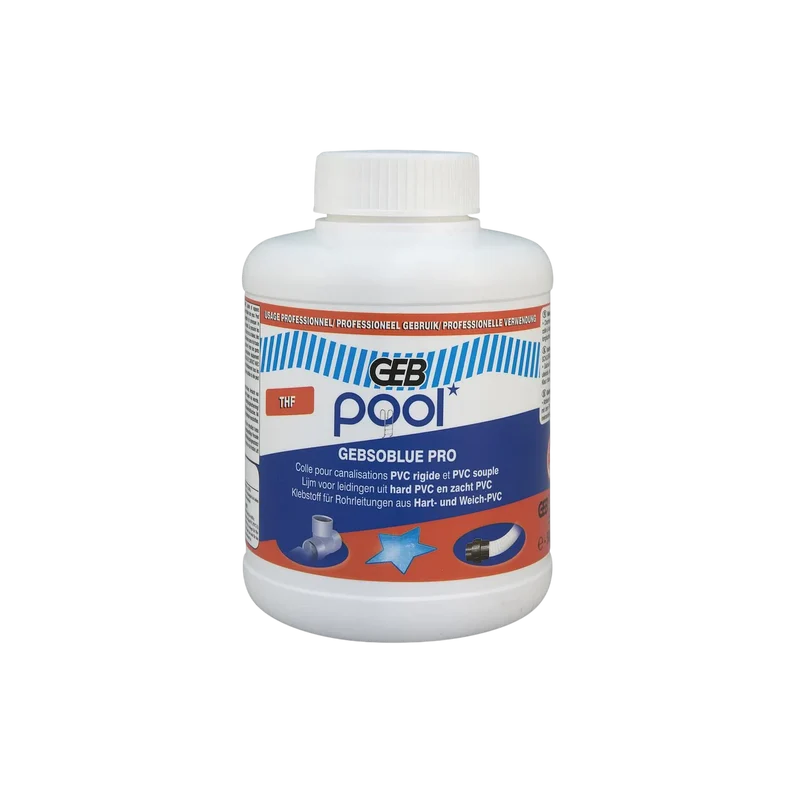 Colle PVC professionnel avec THF 500ML