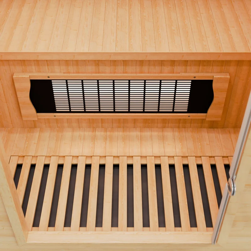 Sauna infrarouge Oslo avec radiateur à spectre complet