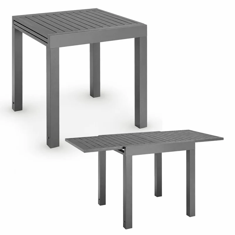 Table de jardin extensible Laki – aluminium