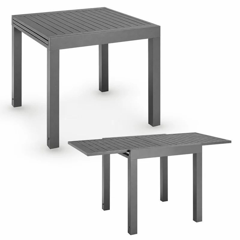 Table de jardin extensible Laki – aluminium