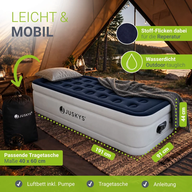 Matelas pneumatique autogonflant Sapri