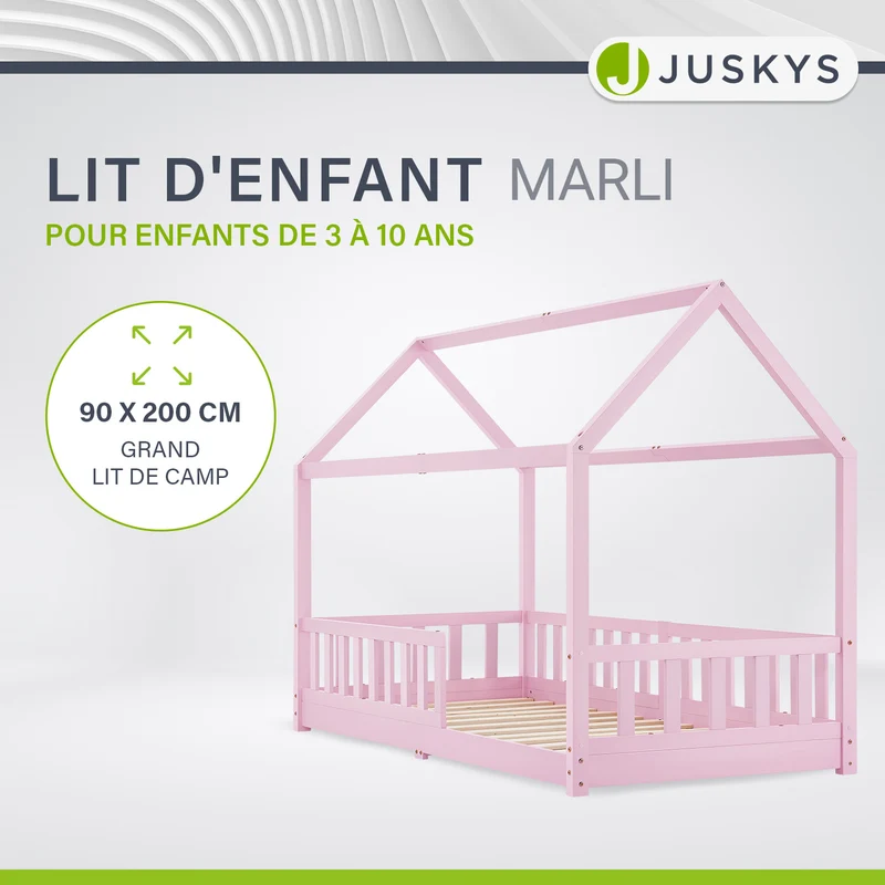 Lit enfant Marli 90 x 200 cm