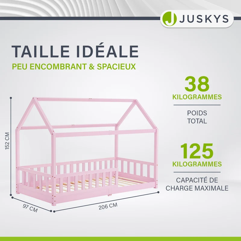 Lit enfant Marli 90 x 200 cm