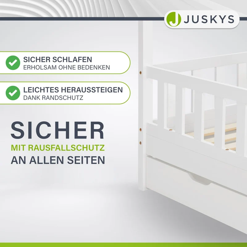Lit enfant Marli 90 x 200 cm avec sommier