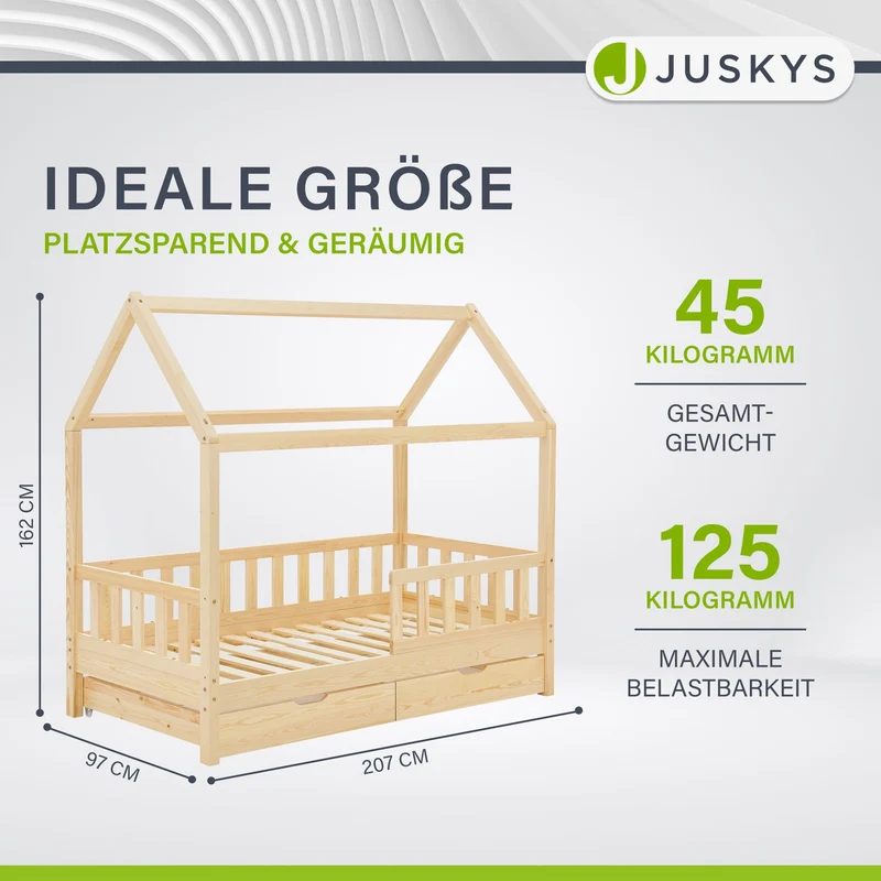 Lit enfant Marli 90 x 200 cm avec sommier