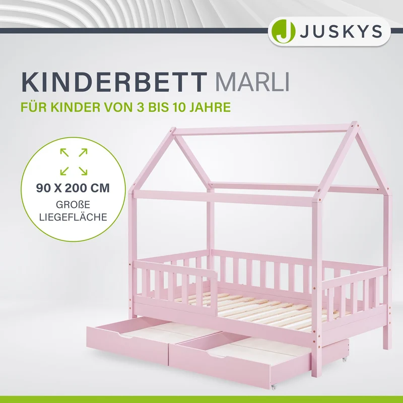Lit enfant Marli 90 x 200 cm avec sommier