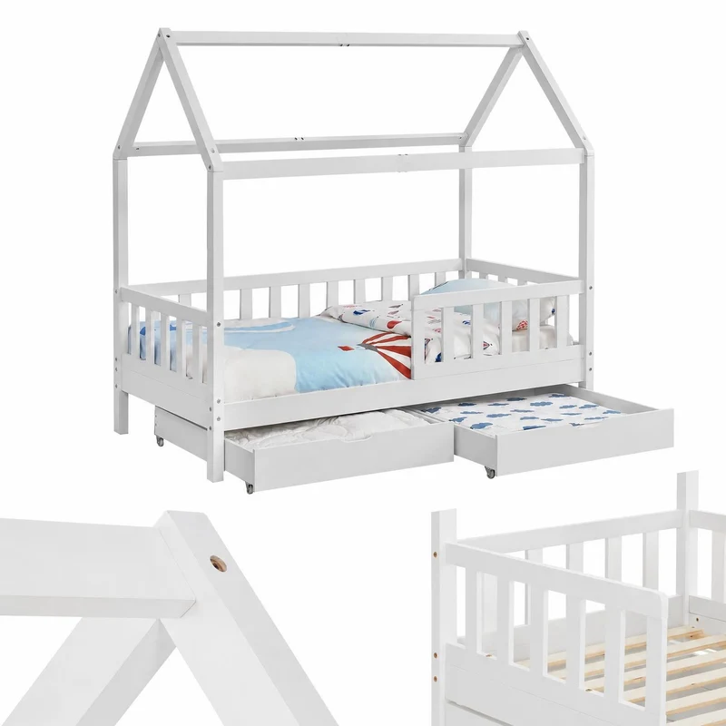 Lit enfant Marli 90 x 200 cm avec sommier