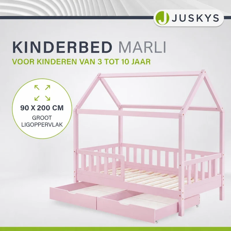 Lit enfant Marli 90 x 200 cm avec sommier
