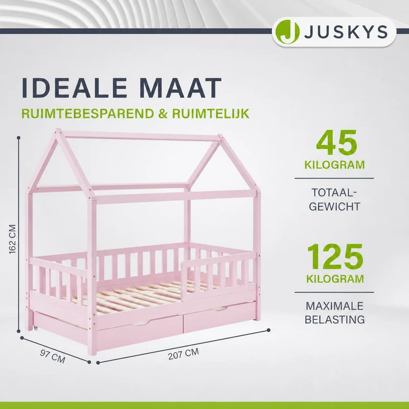 Lit enfant Marli 90 x 200 cm avec sommier