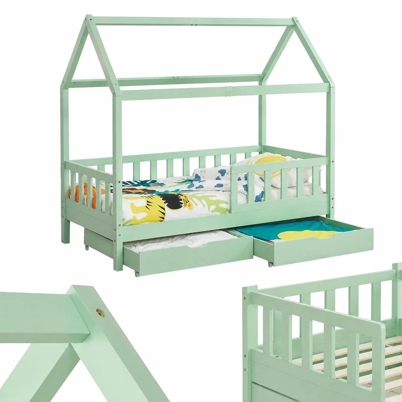 Lit enfant Marli 90 x 200 cm avec sommier