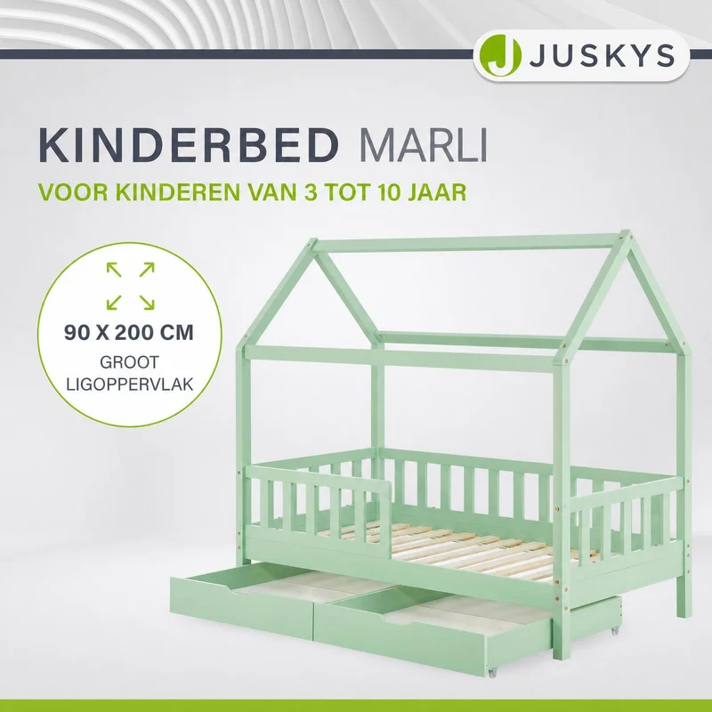 Lit enfant Marli 90 x 200 cm avec sommier