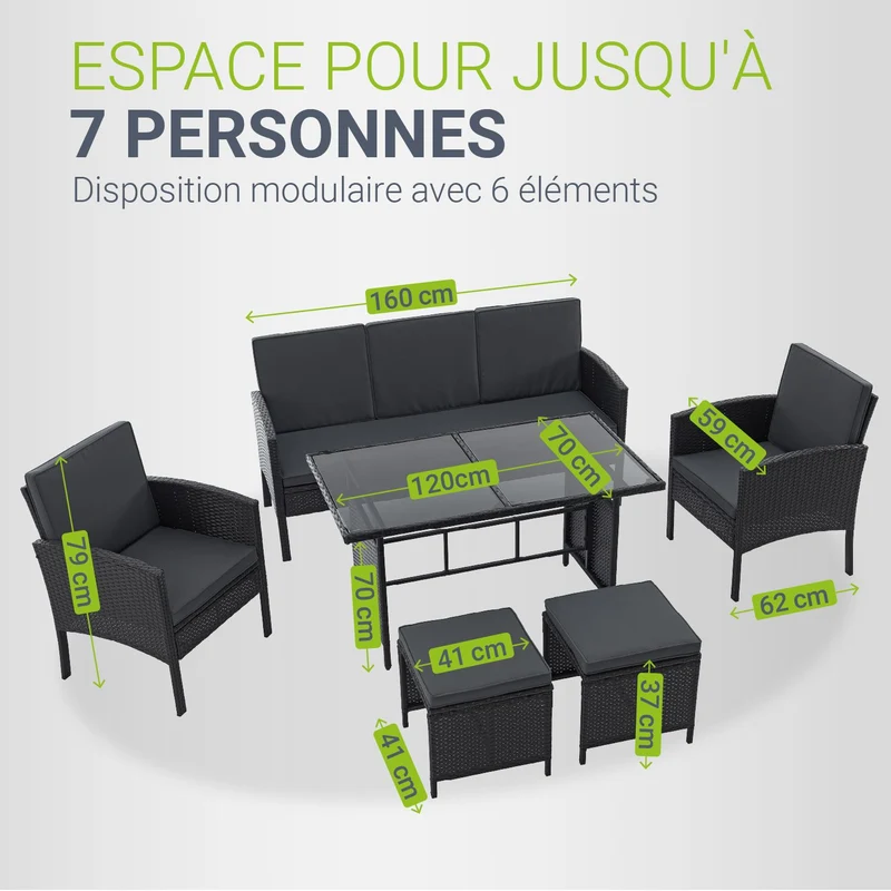 Salon de jardin Turin