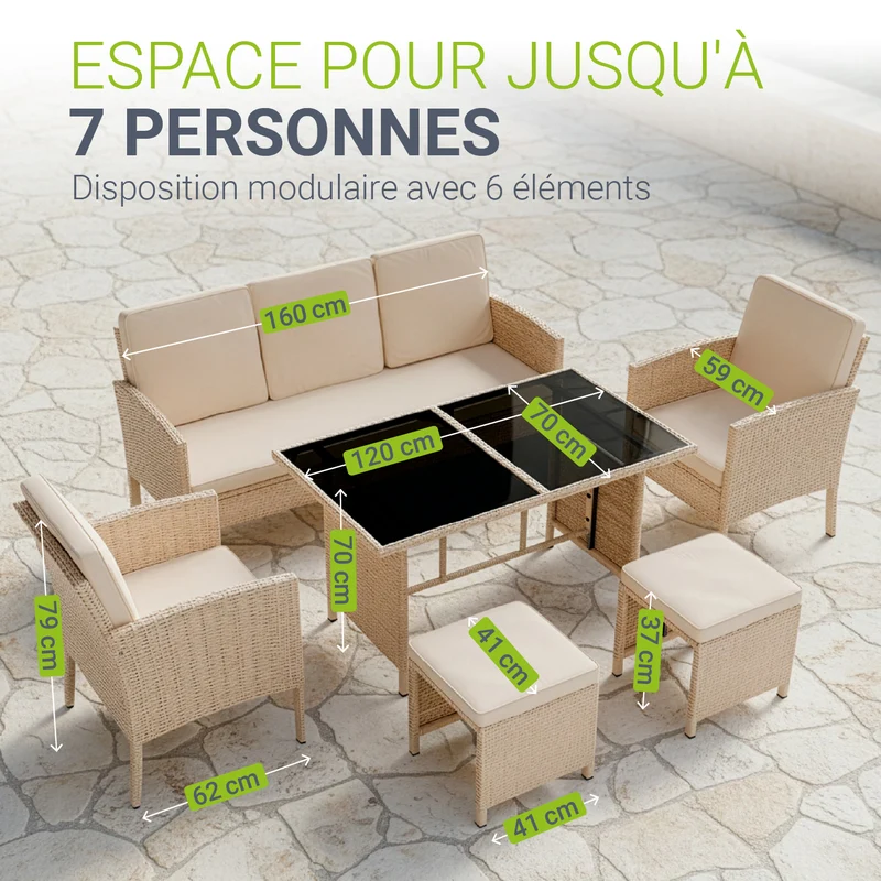 Salon de jardin Turin
