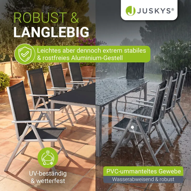 Salon de jardin Milano en aluminium – jusqu'à 8 places