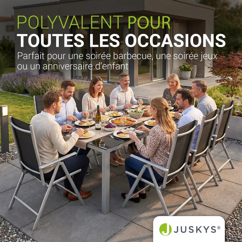 Salon de jardin Milano en aluminium – jusqu'à 8 places