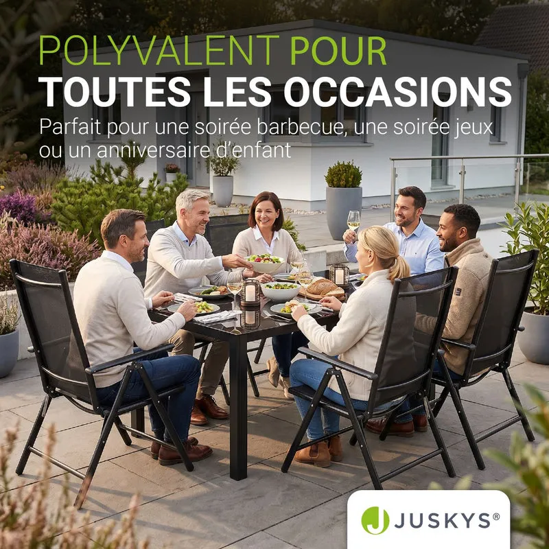 Salon de jardin Milano en aluminium – jusqu'à 8 places