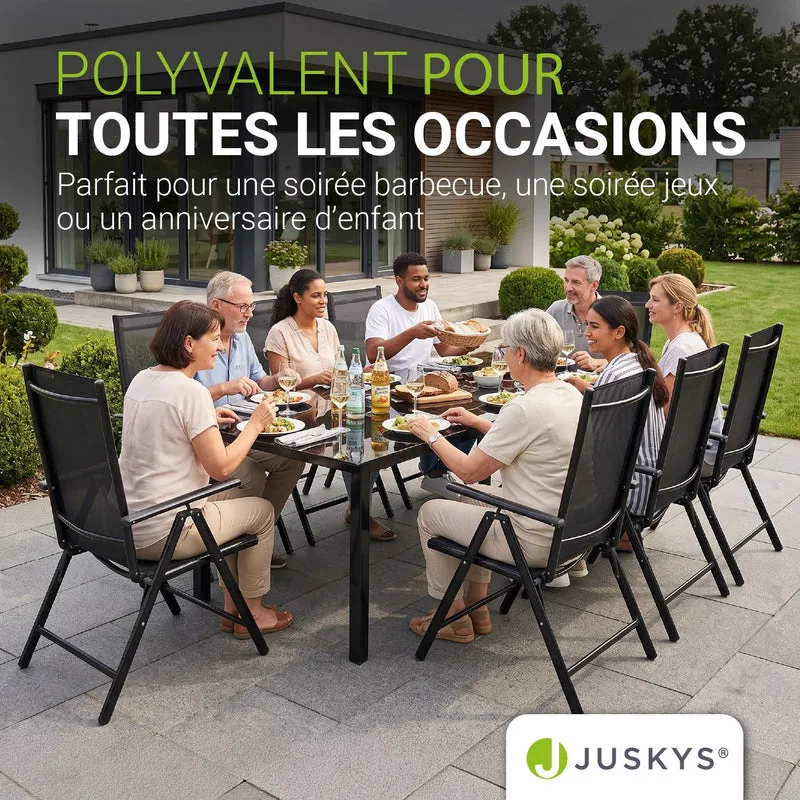Salon de jardin Milano en aluminium – jusqu'à 8 places