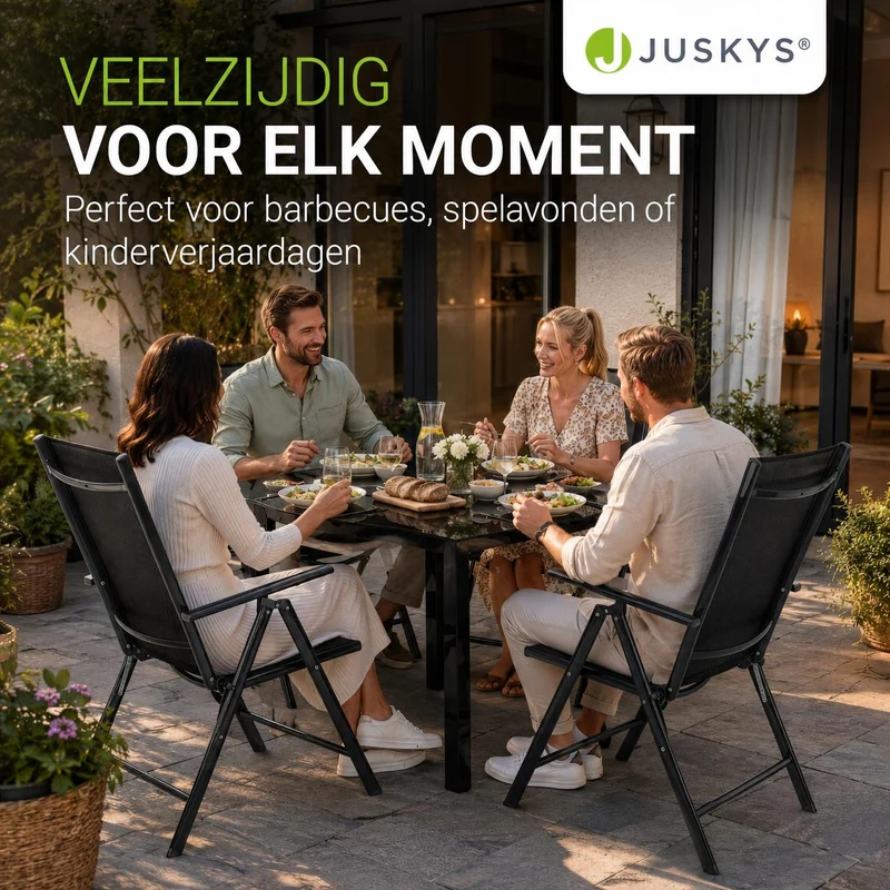 Salon de jardin Milano en aluminium – jusqu'à 8 places