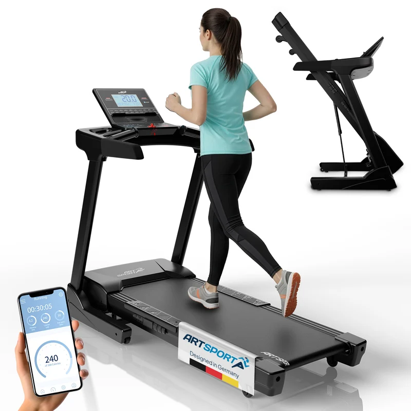 Tapis de course pliable Speedrunner 6000 – 99 programmes