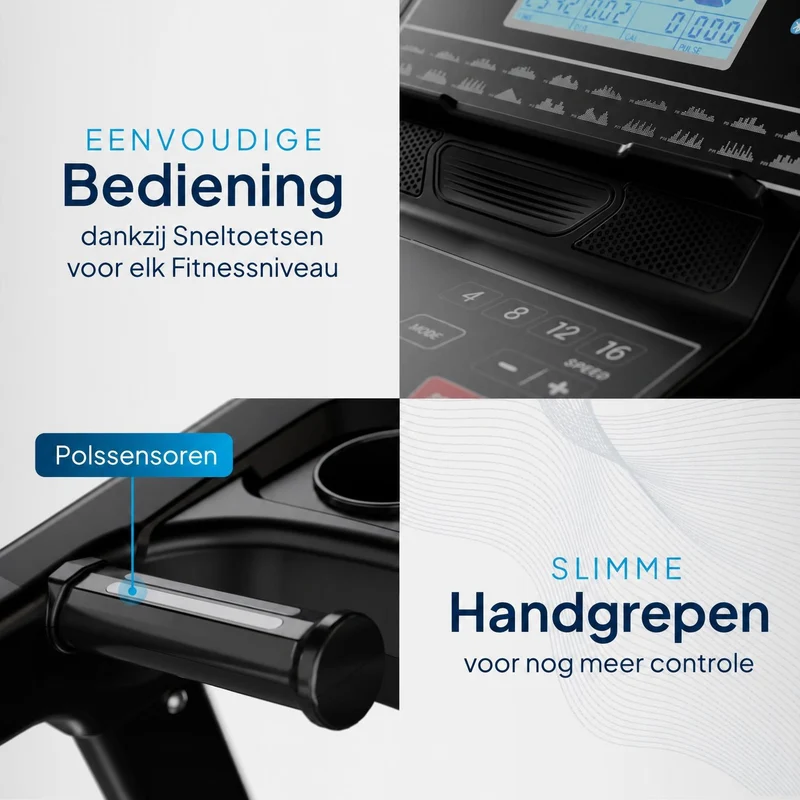 Tapis de course pliable Speedrunner 6000 – 99 programmes