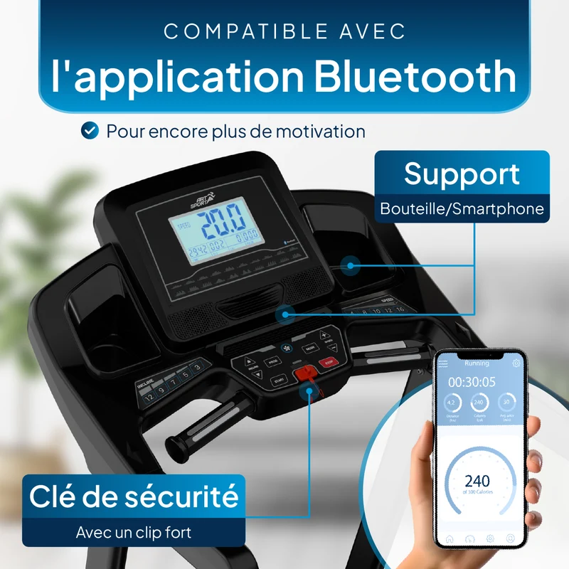 Tapis de course Speedrunner 7000 – 48 programmes