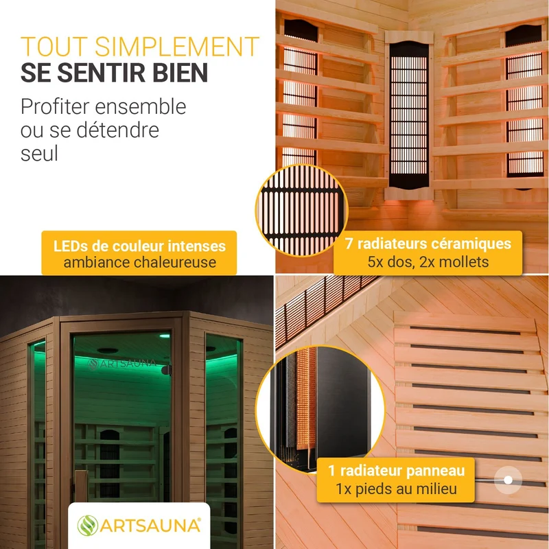 Sauna infrarouge Nyborg E150V