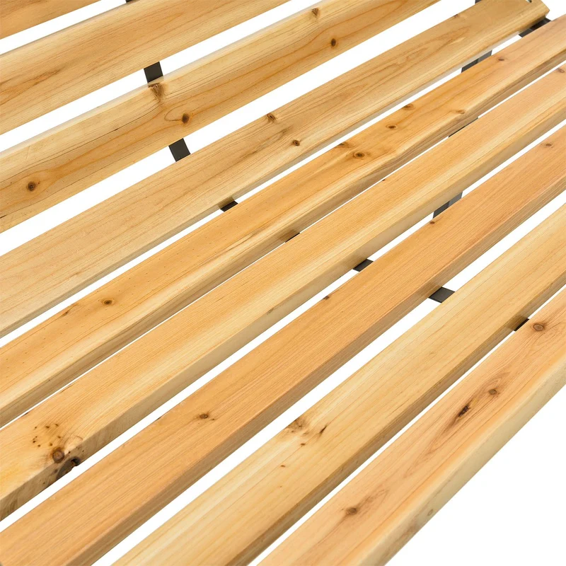 Banc de jardin Modena – bois de sapin et acier