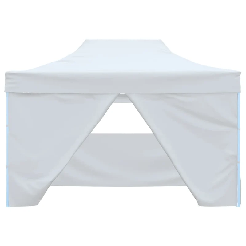 Partytent Met 4 Zijwanden Inklapbaar 3X4,5 M Wit