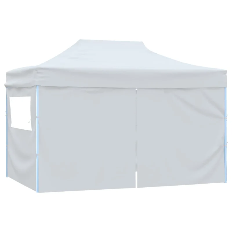 Partytent Met 4 Zijwanden Inklapbaar 3X4,5 M Wit
