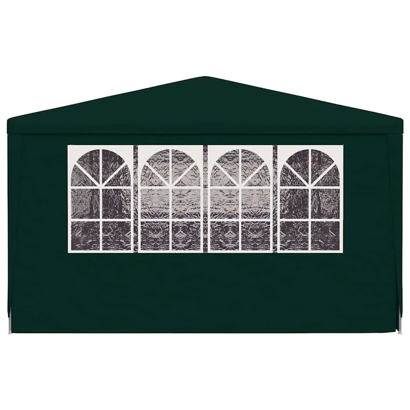 Partytent Met Zijwanden Professioneel 90 G/M² 4X9 M Groen