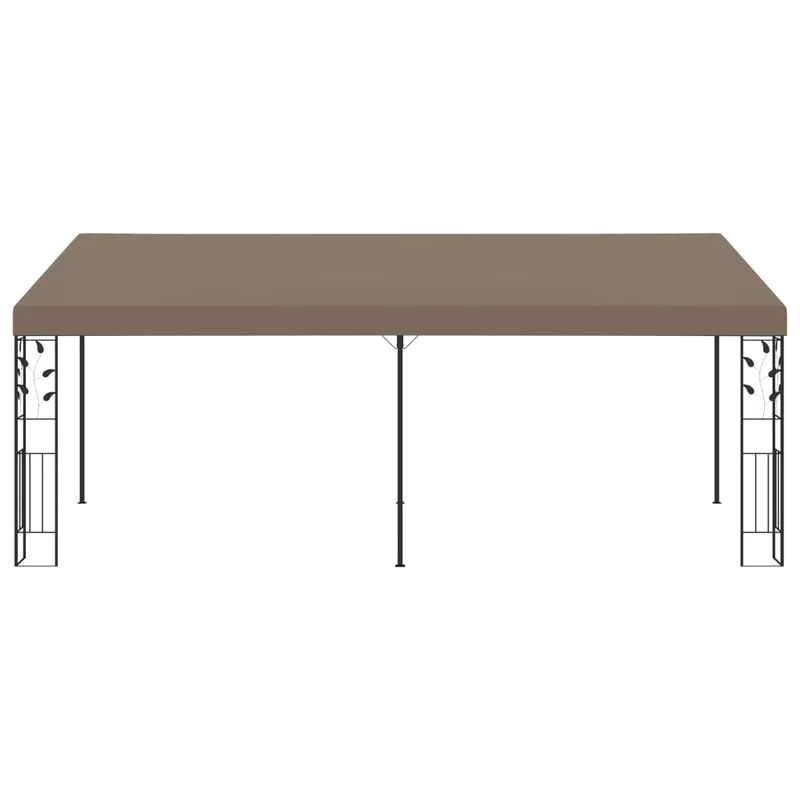 Wandprieel 6X3X2,5 M Taupe