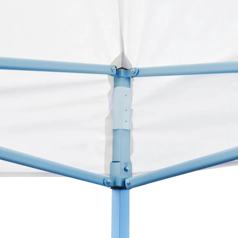 Partytent Pop-Up Met Zijwanden 3X6 M Staal Wit